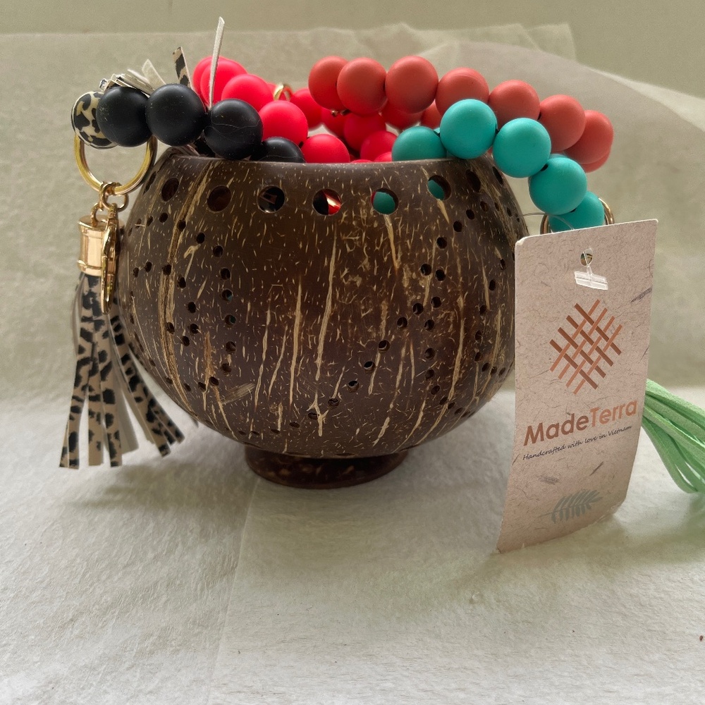 Handmade jewelry holder Coconut Bowl (NEW)